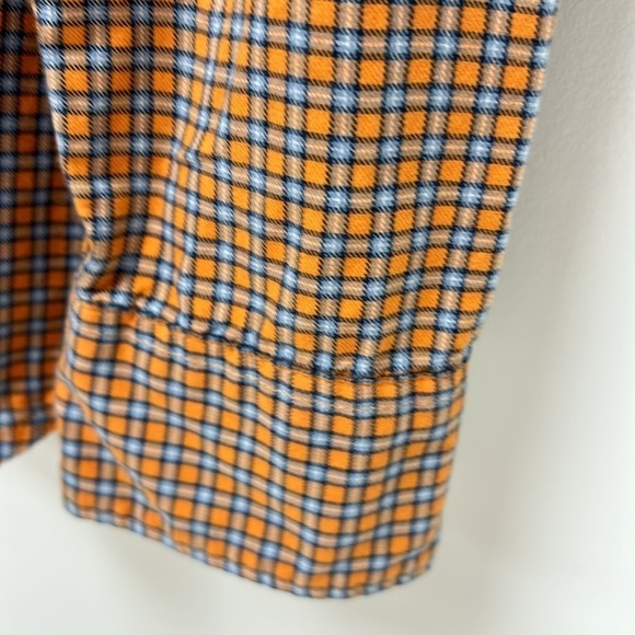 on original penguin by munsingwear Men's plaid shirt 100% cotton size S/P - Picture 6 of 15